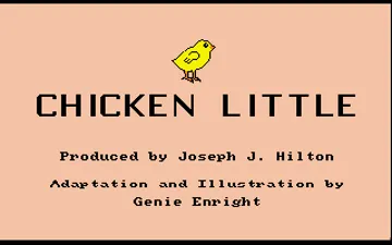 Robot Reader - Chicken Little screen shot title